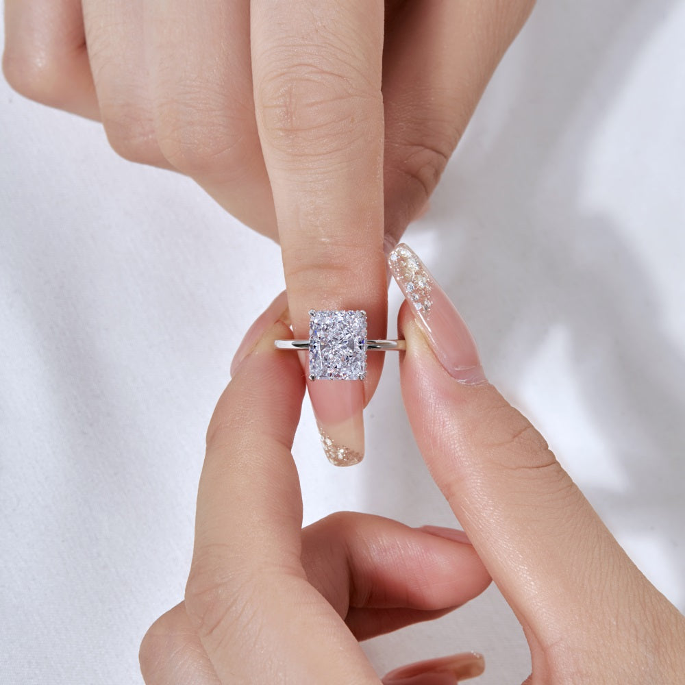 Ring Devon Crystal White