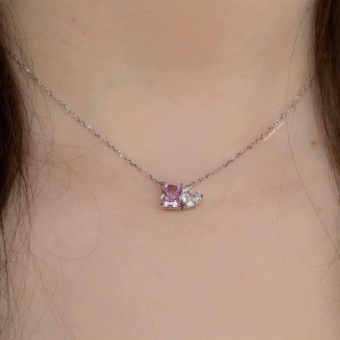 Kette Ariana Babypink