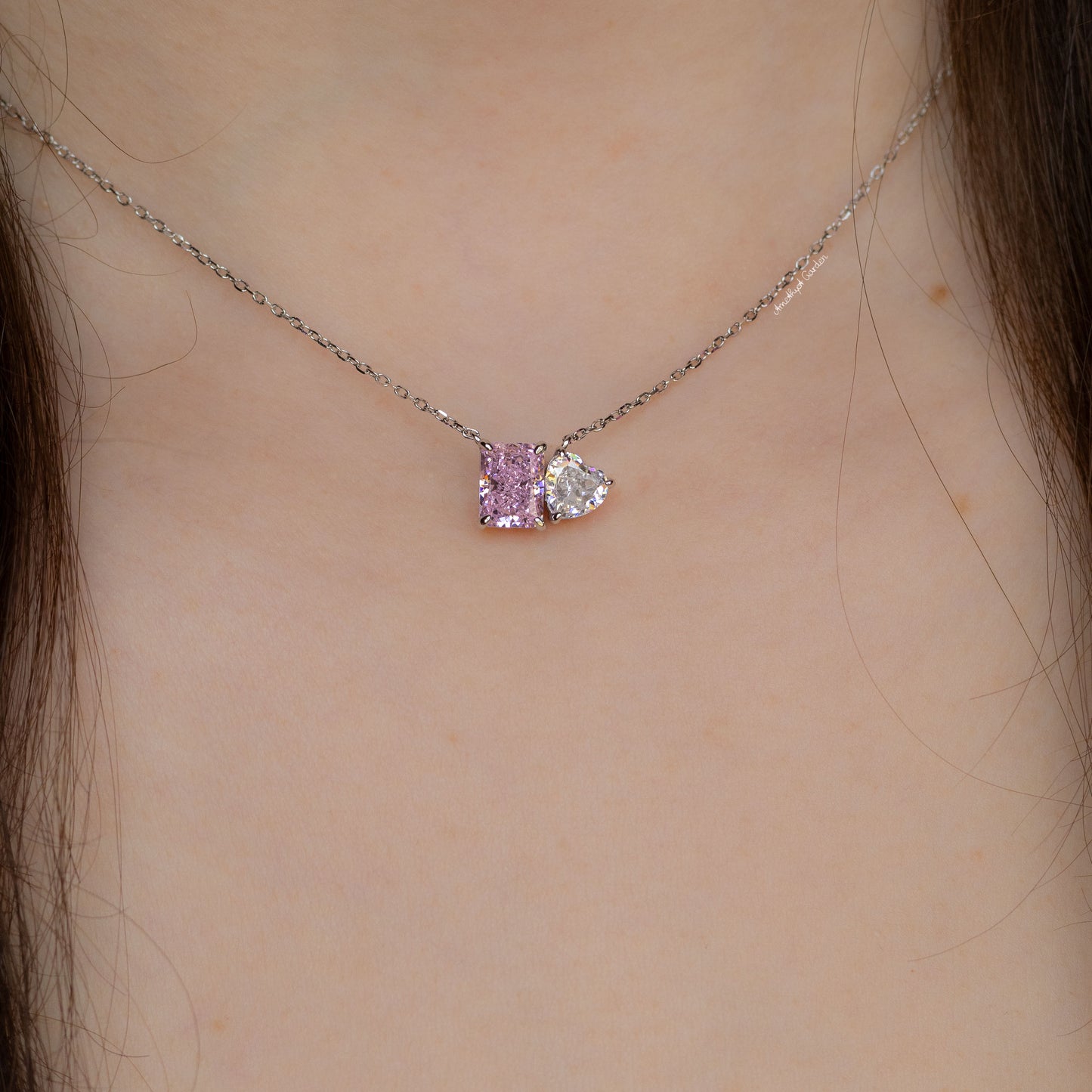 Kette Ariana Babypink