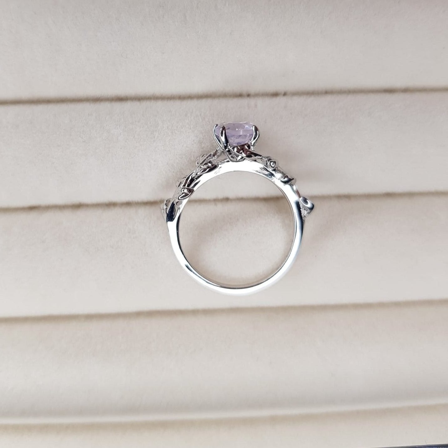 Ring Amethyst Garden_ Silber-Lavender