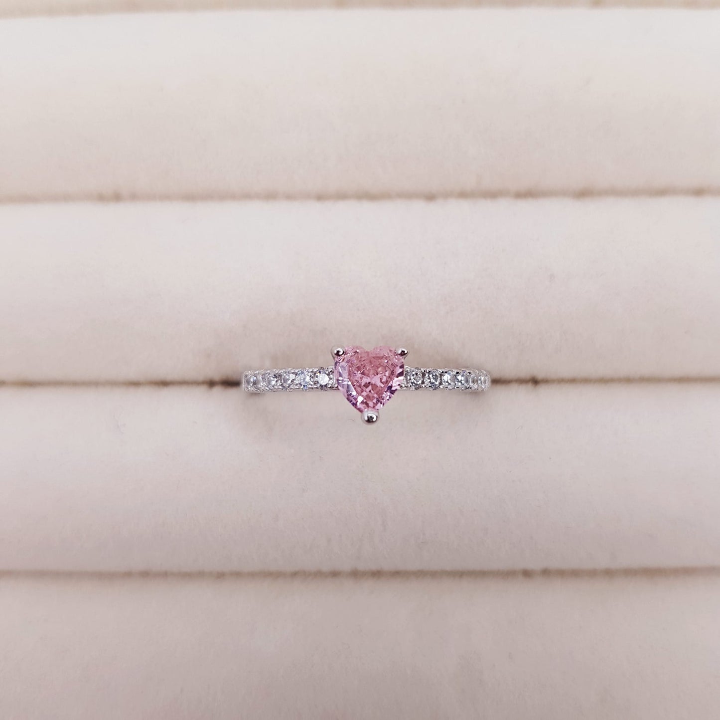 Ring Mini Love baby pink