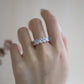 Ring Kim Crystal White