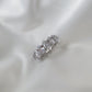 Ring Kim Crystal White