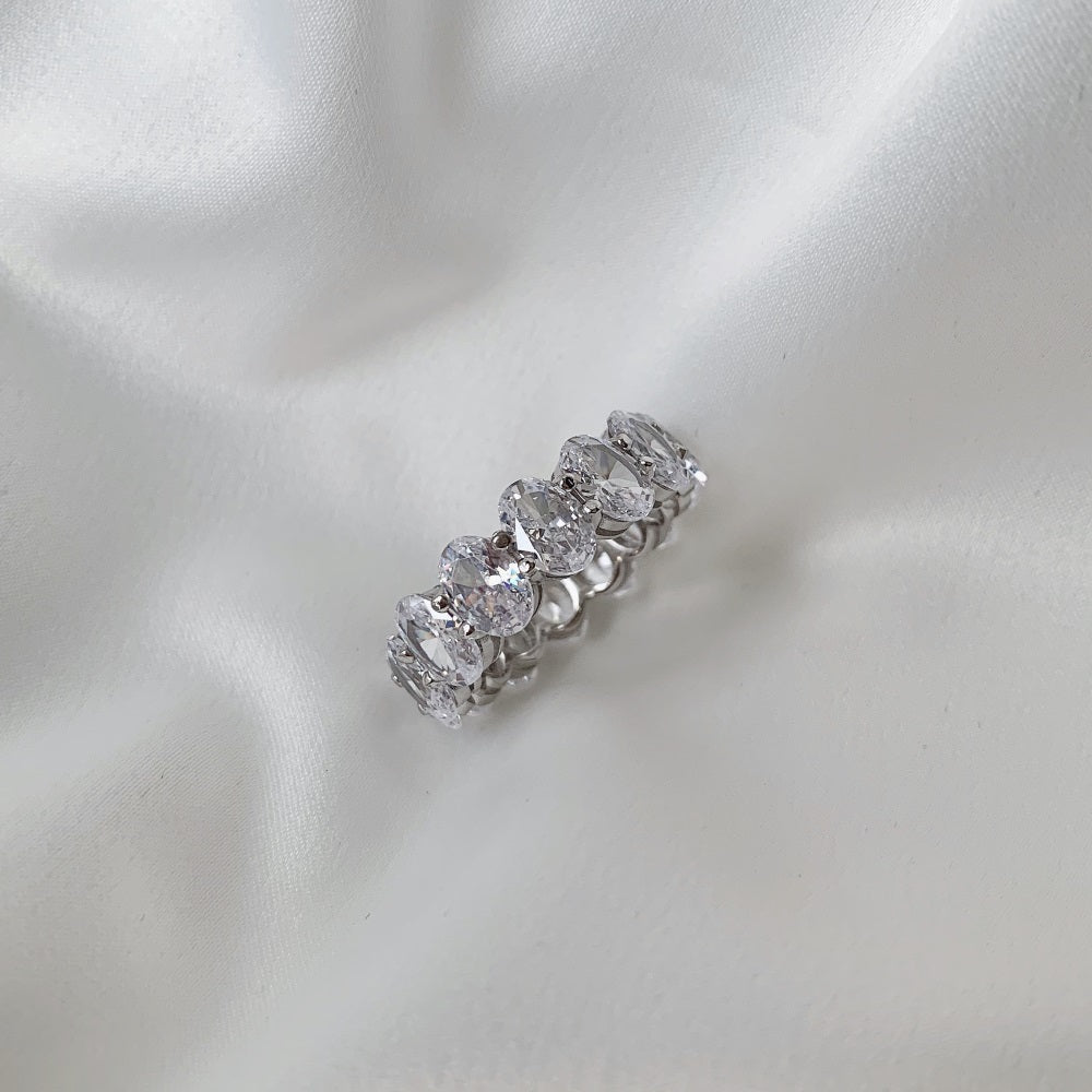 Ring Kim Crystal White