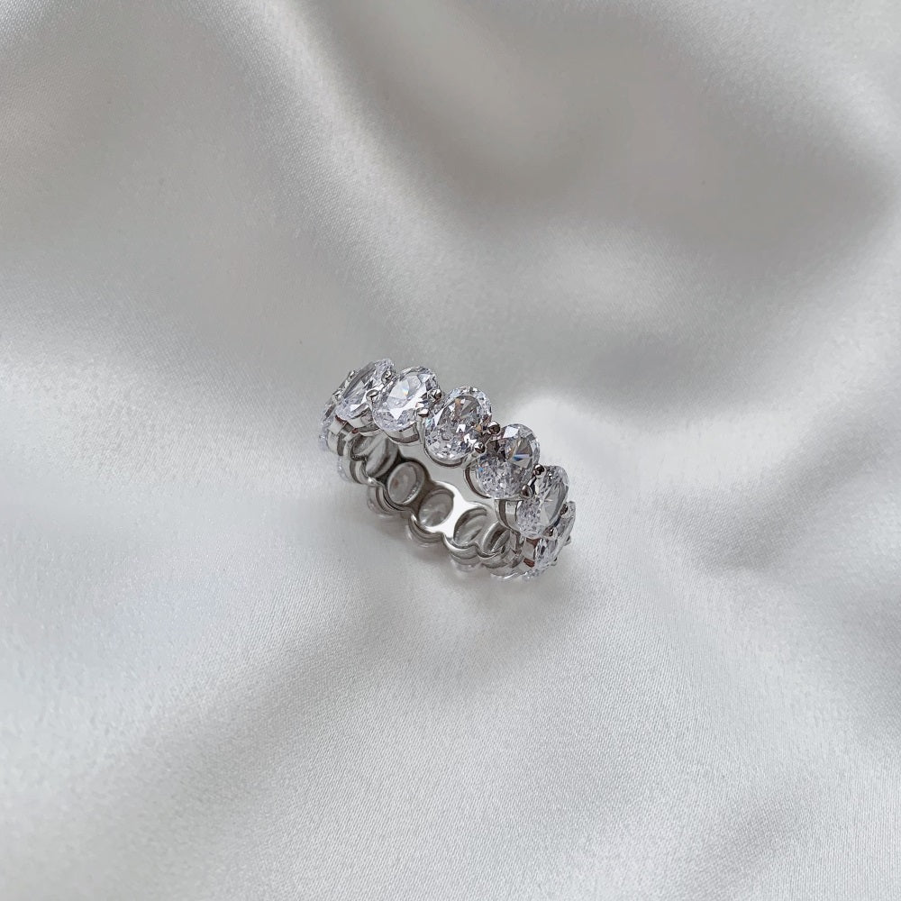 Ring Kim Crystal White