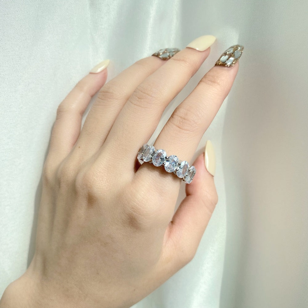 Ring Kim Crystal White