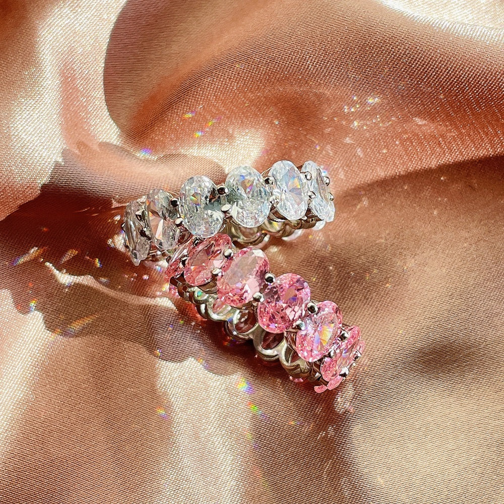 Ring Kim Crystal White
