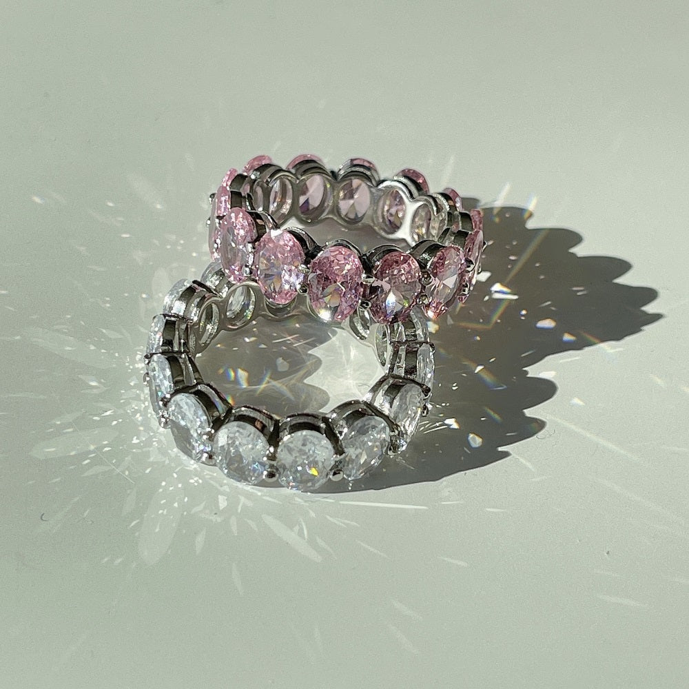Ring Kim Crystal White