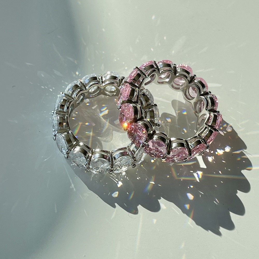 Ring Kim Crystal White