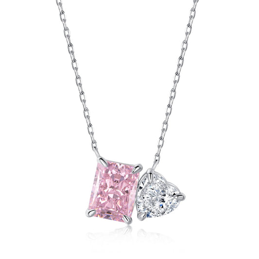 Ariana baby pink necklace
