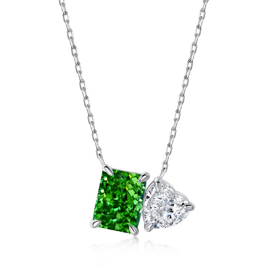 Ariana forest green necklace