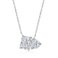 Ariana Crystal White Necklace