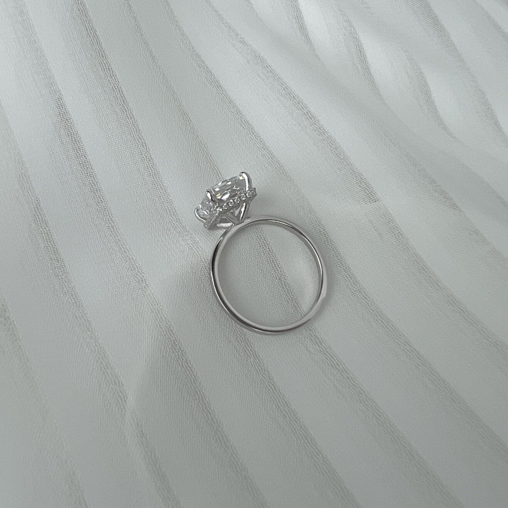 Ring Devon Crystal White