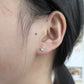 Earrings Crystal Heart large