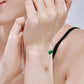 Necklace Chloe forest green
