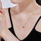 Necklace Chloe Crystal White