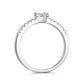 Ring Mini Love Crystal White