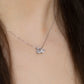 Ariana Crystal White Necklace
