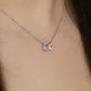 Ariana Crystal White Necklace
