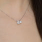 Ariana Crystal White Necklace