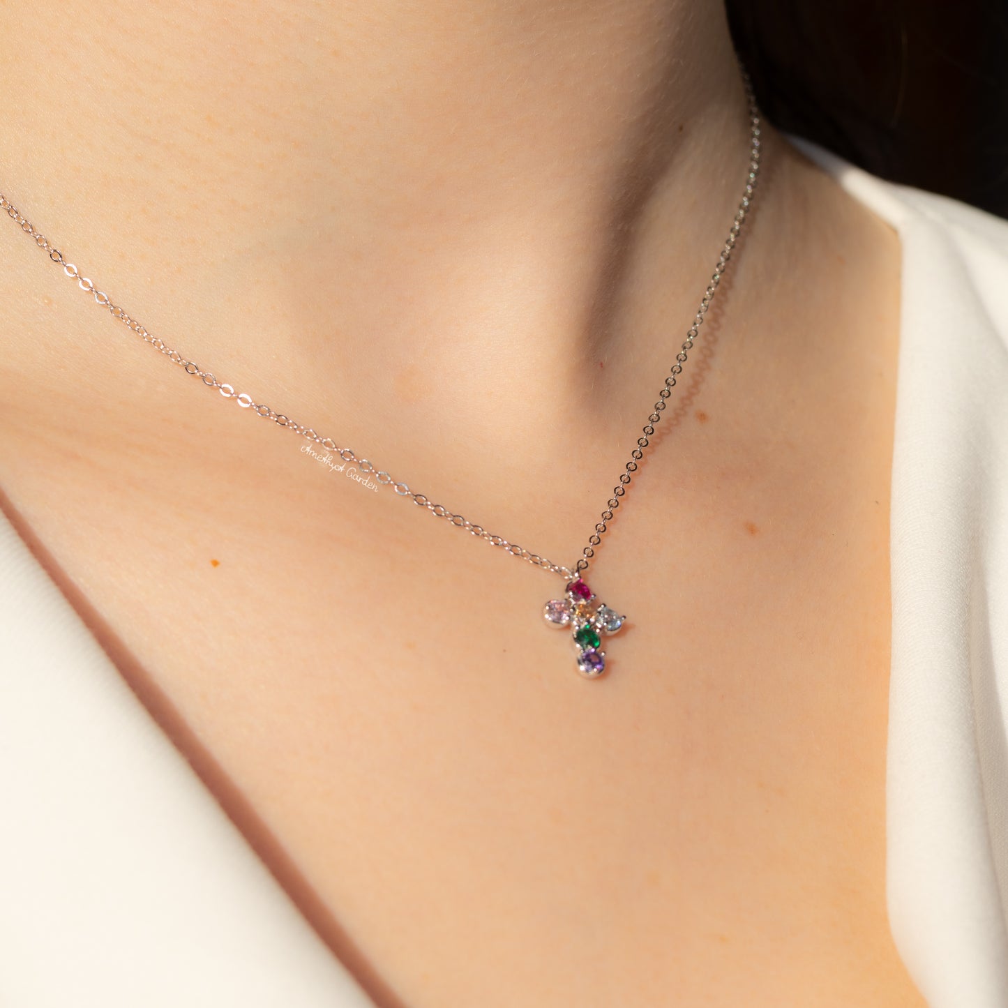 Kette Colourful Cross