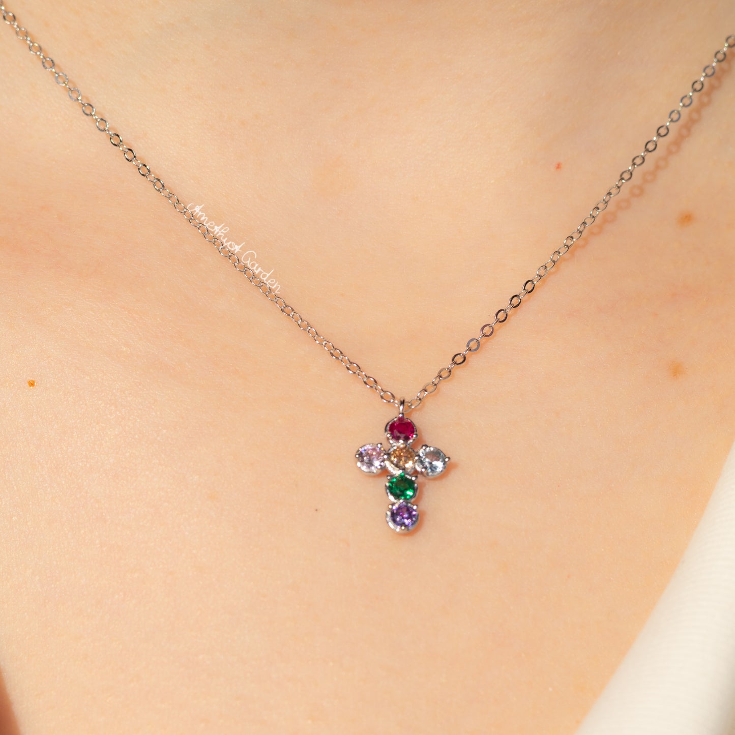 Kette Colourful Cross