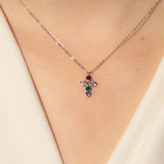 Kette Colourful Cross