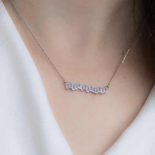 Kette Mirabelle Kristallweiß