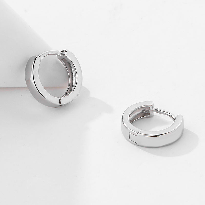 Ohrringe Glossy Hoops Small
