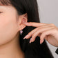 Earrings Dripping Heart baby pink