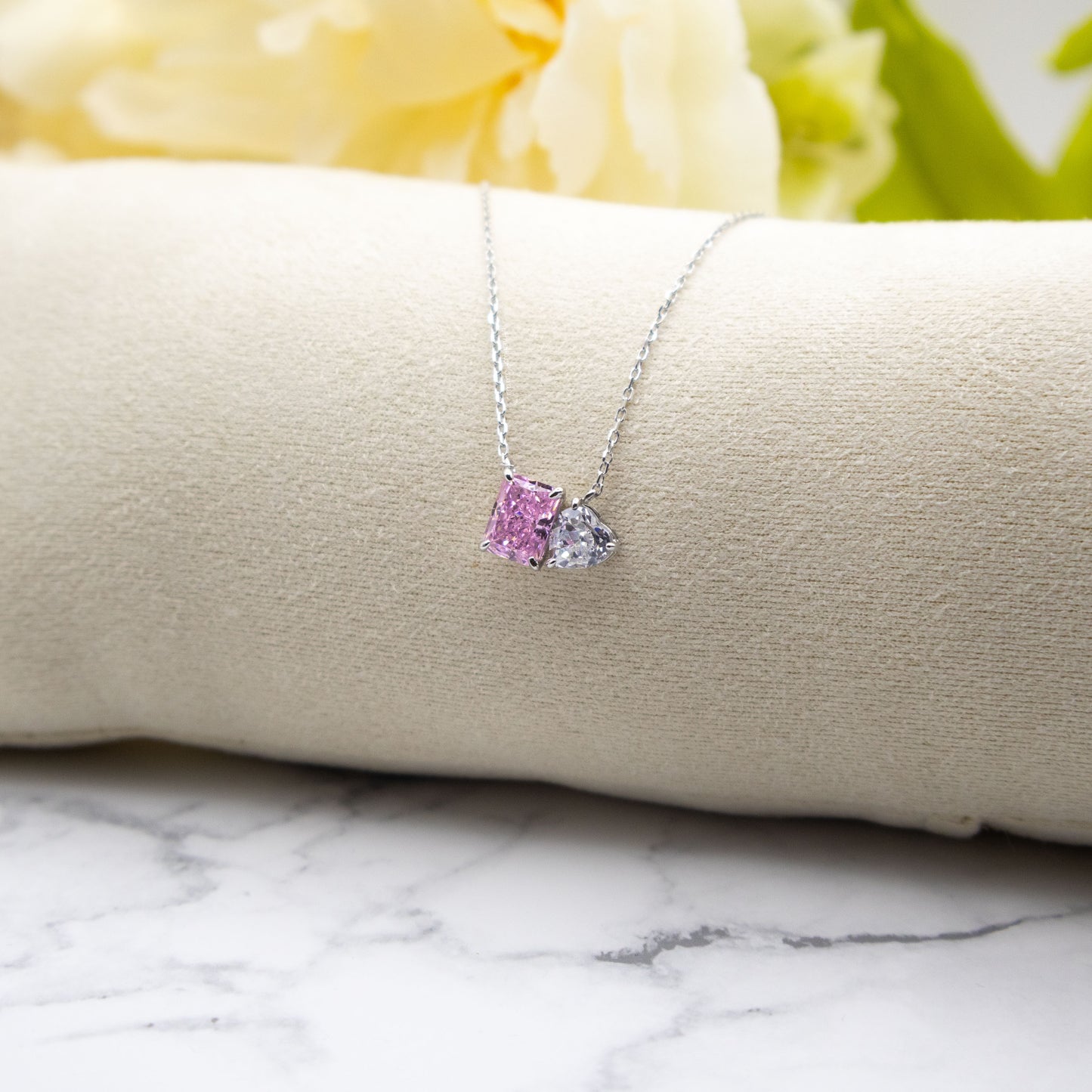 Kette Ariana Babypink