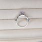 Ring Amethyst Garden_ Silber-Lavender