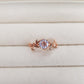 Ring Amethyst Garden_ Rosévergoldet- Lavender