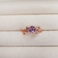Ring Amethyst Garden_ Rosévergoldet- Light Amethyst
