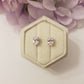 Earrings Kim Crystal White