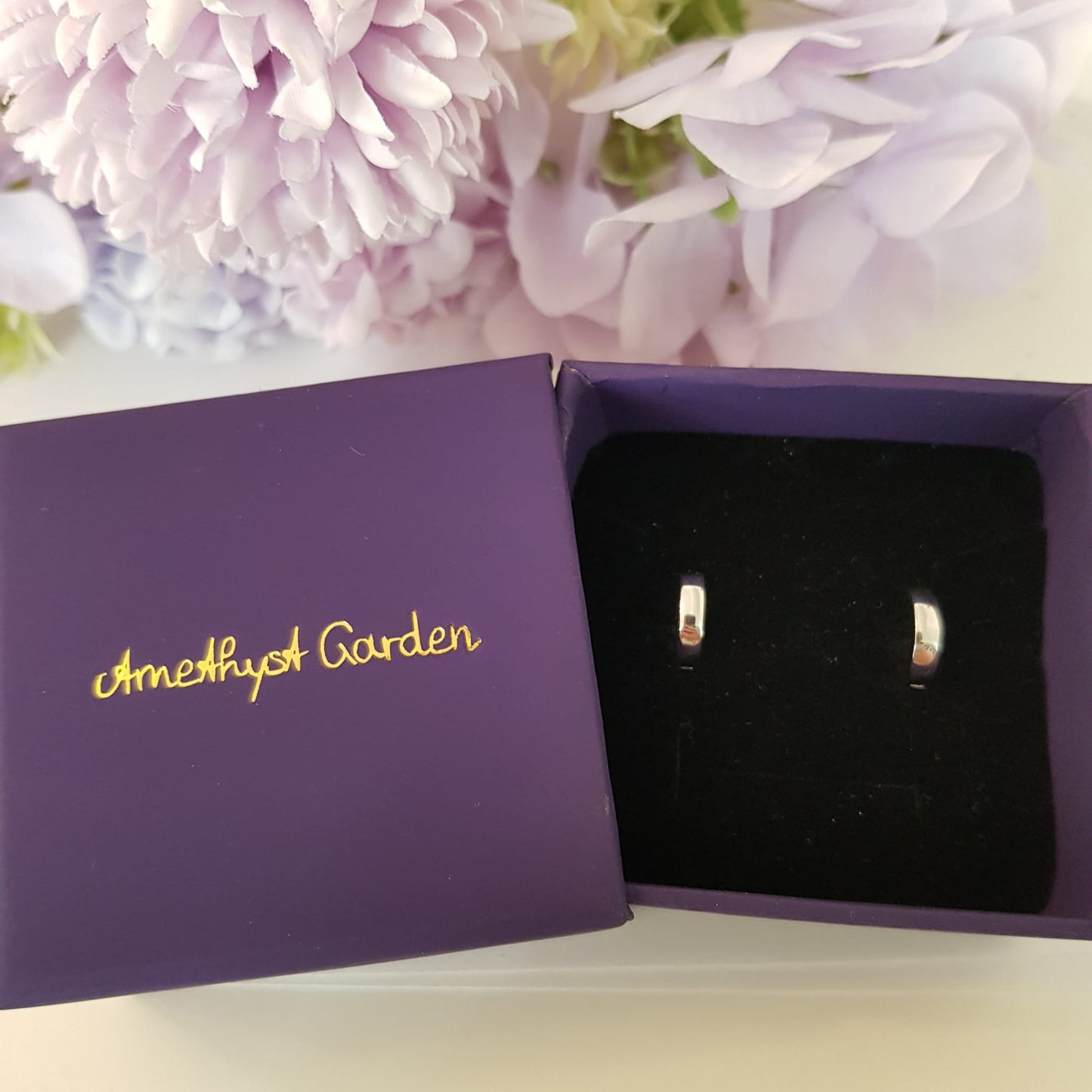 Ohrringe Glossy Hoops Large
