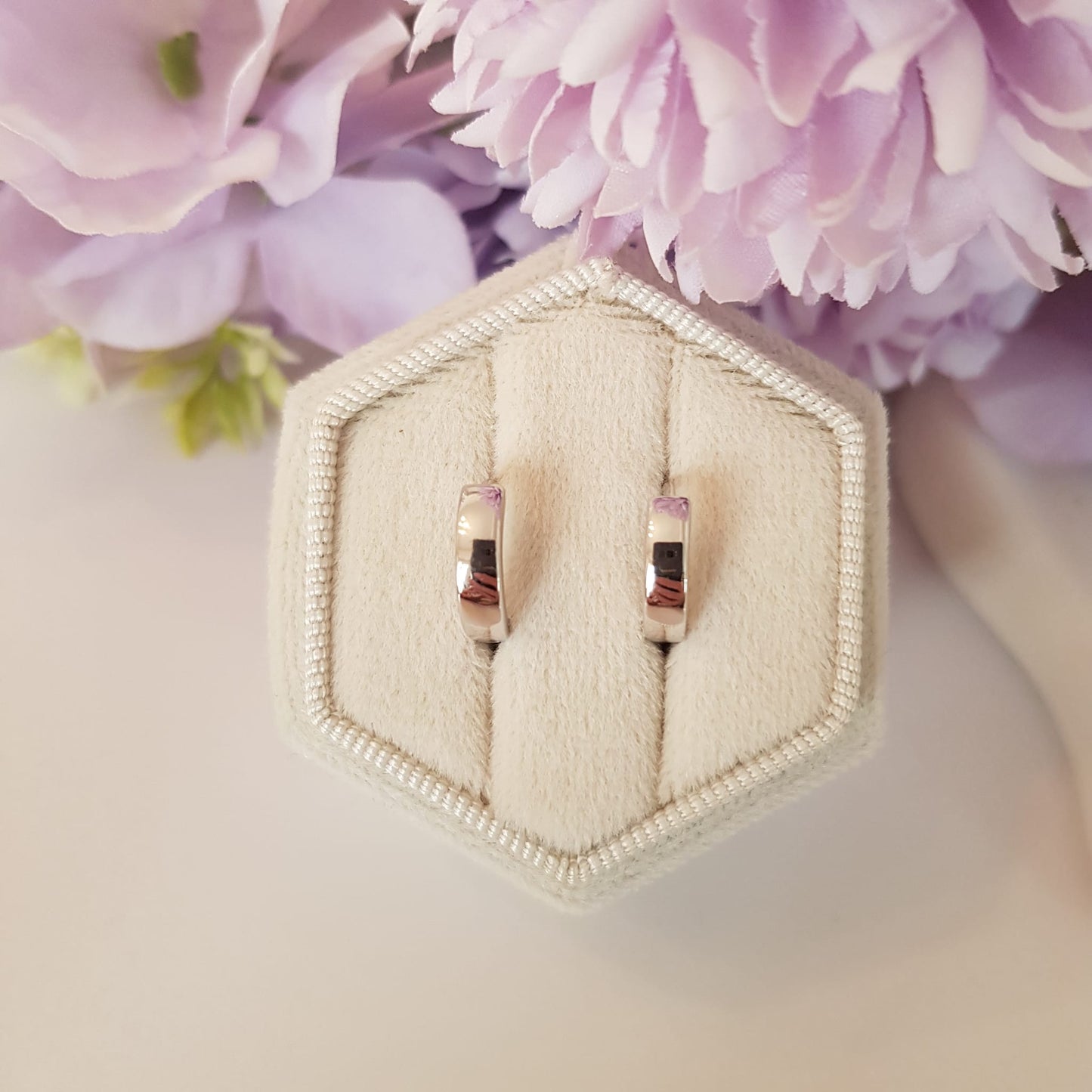 Ohrringe Glossy Hoops Large