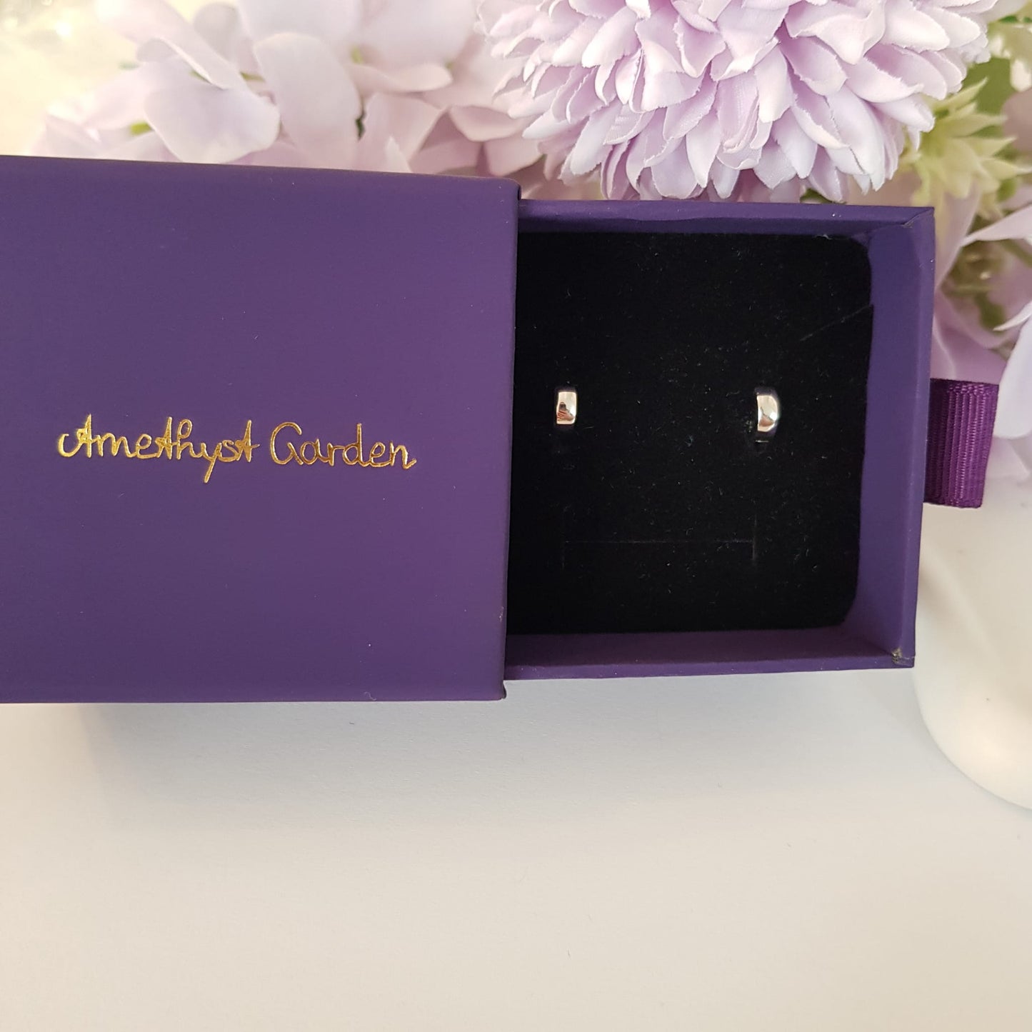 Ohrringe Glossy Hoops Small