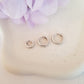 Ohrringe Glossy Hoops Large