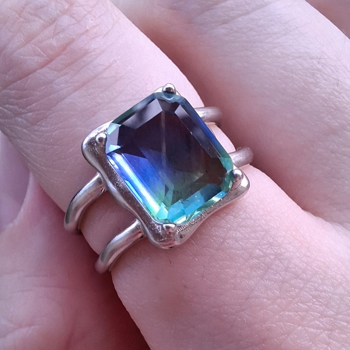 Ring Ice Cream Blue-Green
