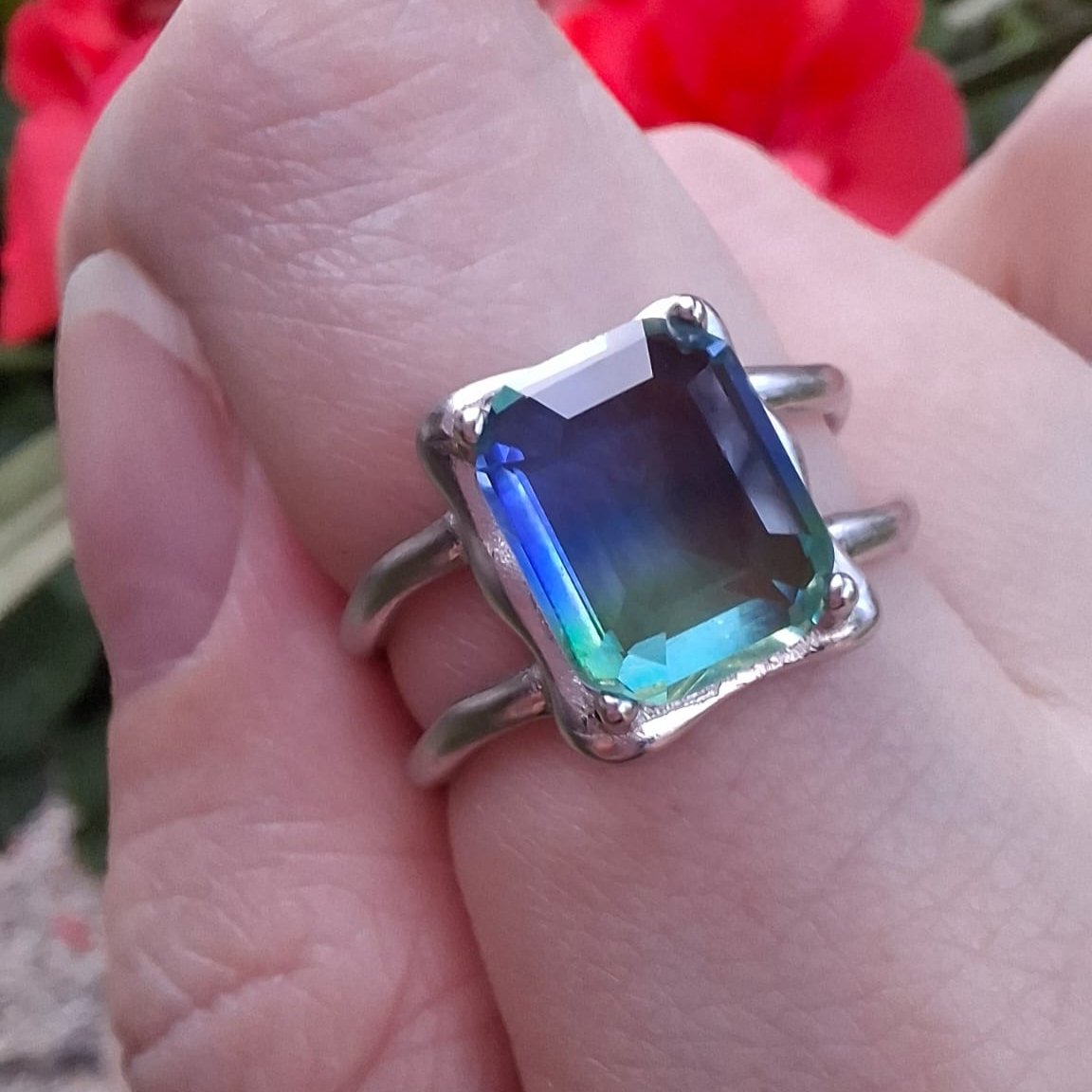 Ring Ice Cream Blue-Green