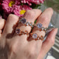 Ring Amethyst Garden_ Rosévergoldet- Light Amethyst
