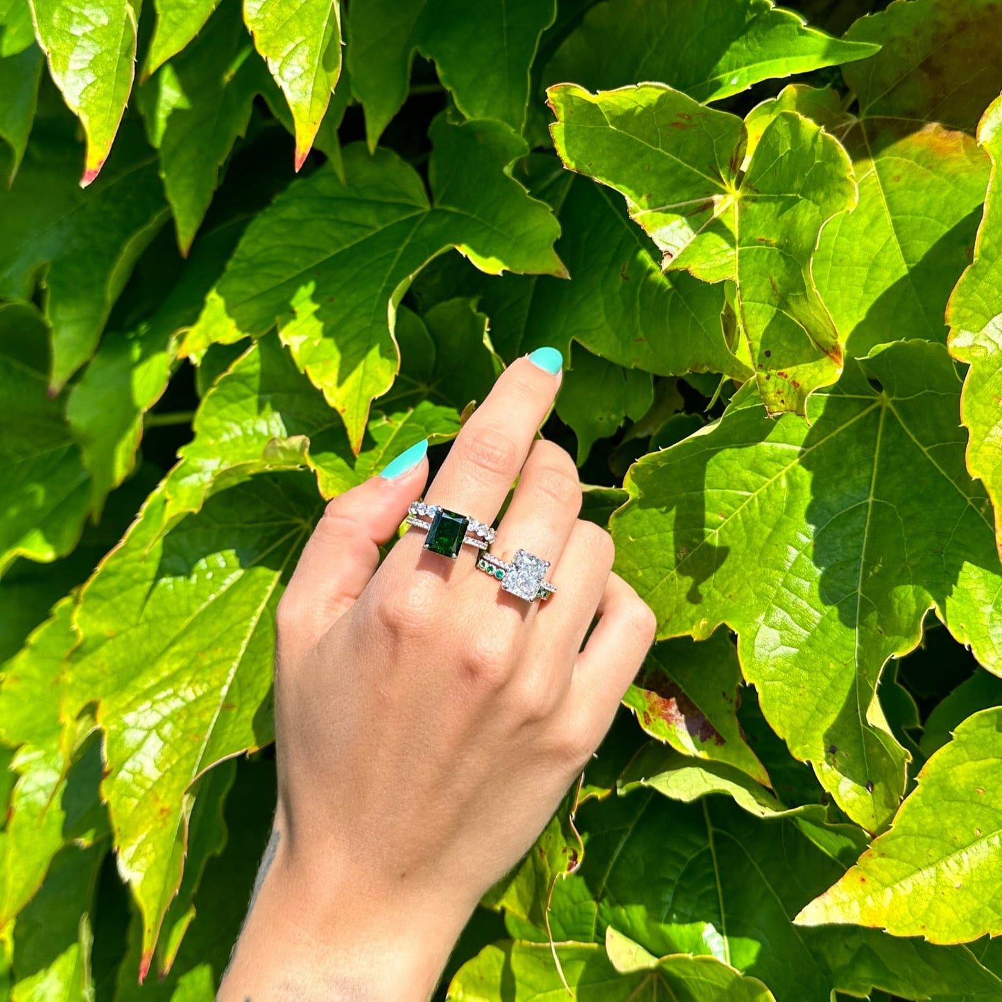 Ring Ariella forest green