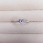 Ring Mini Love Crystal White