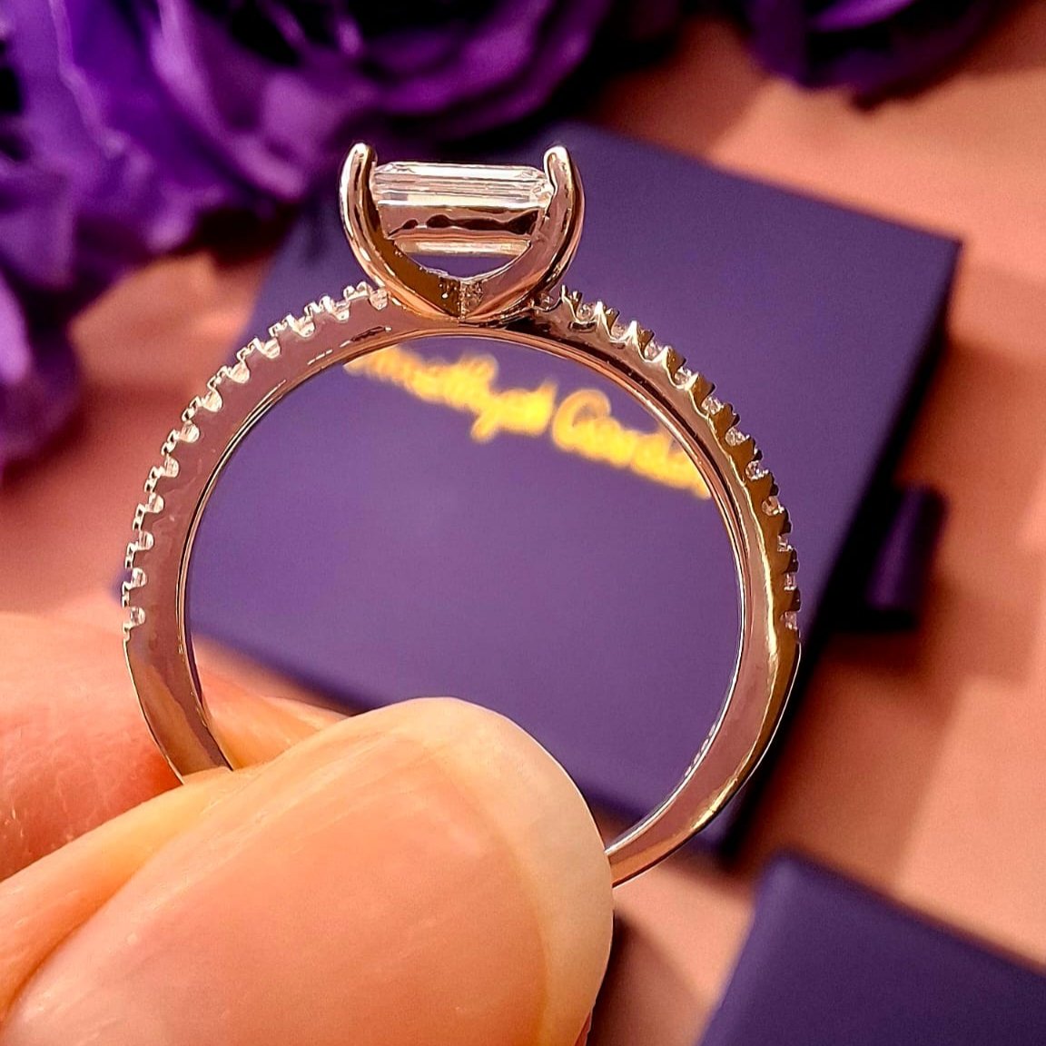 Ring Clara Crystal White