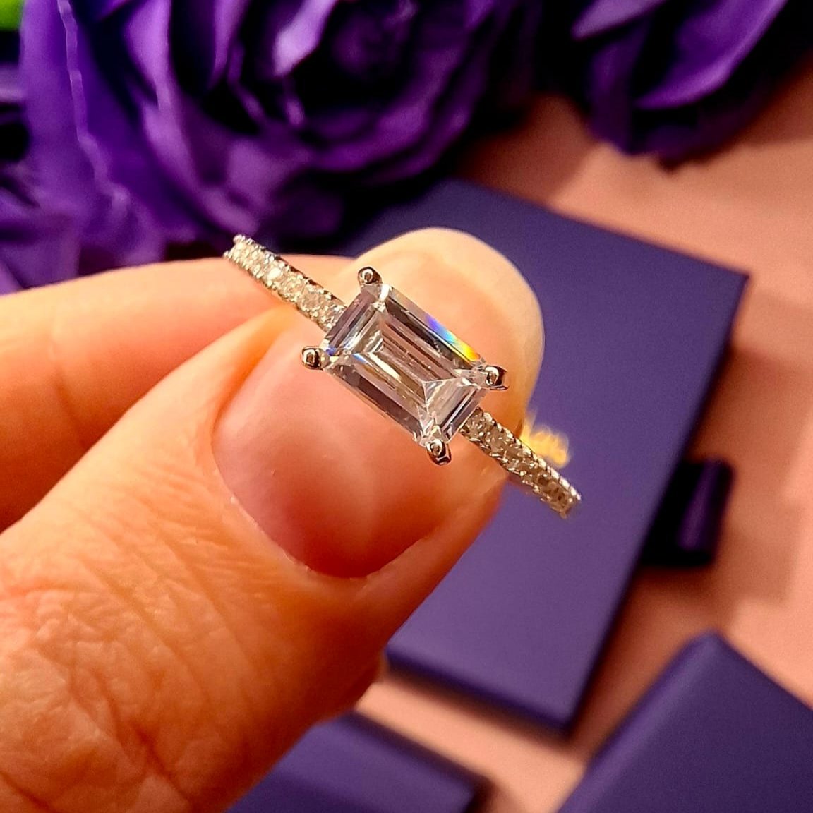 Ring Clara Crystal White